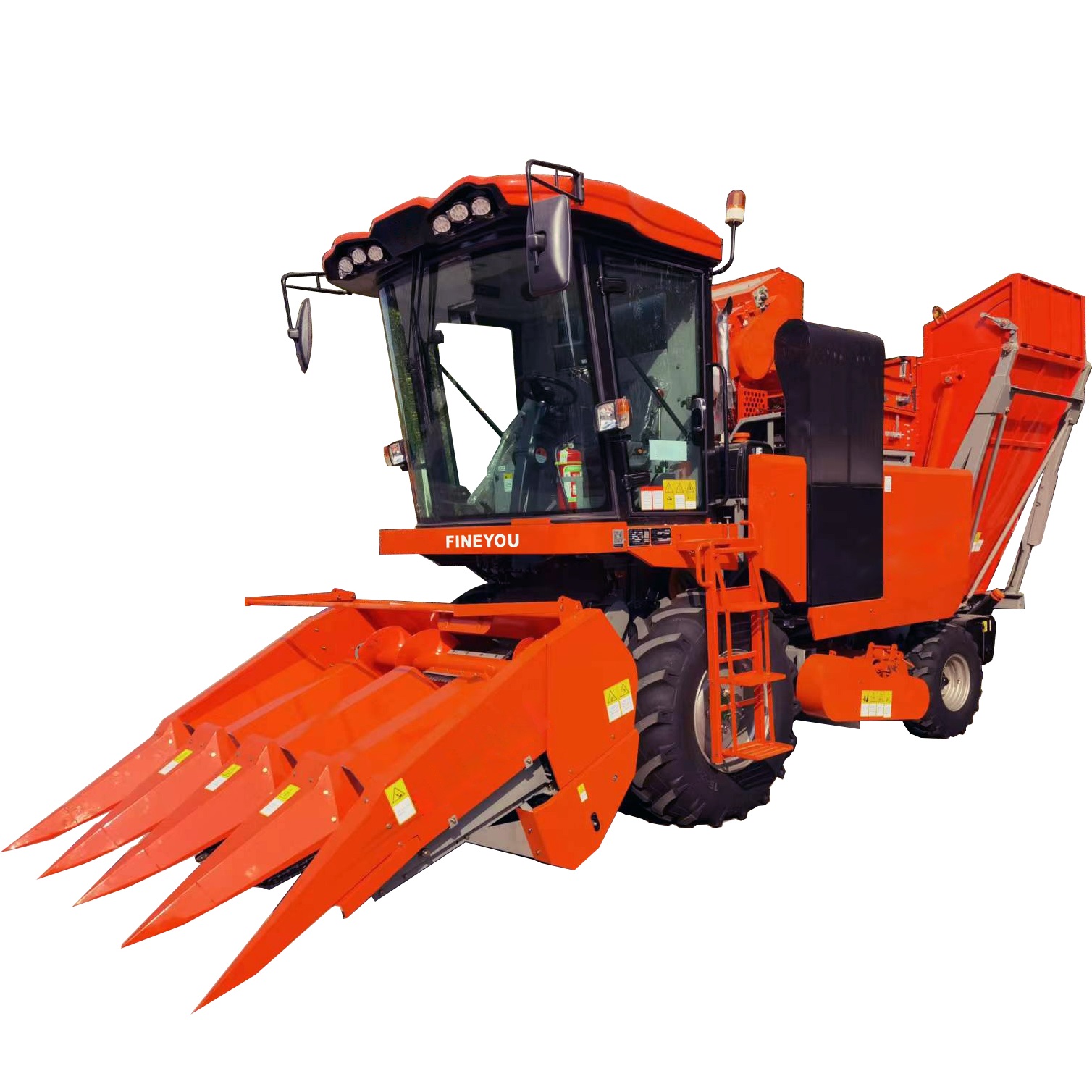 自走式玉米联系收获机