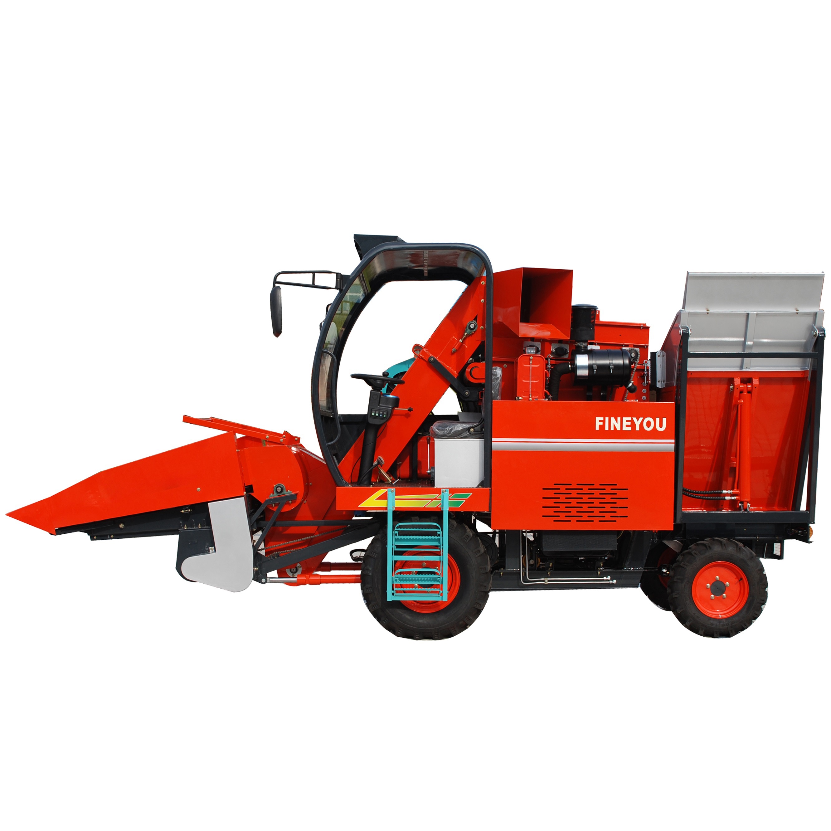 小型玉米收获机