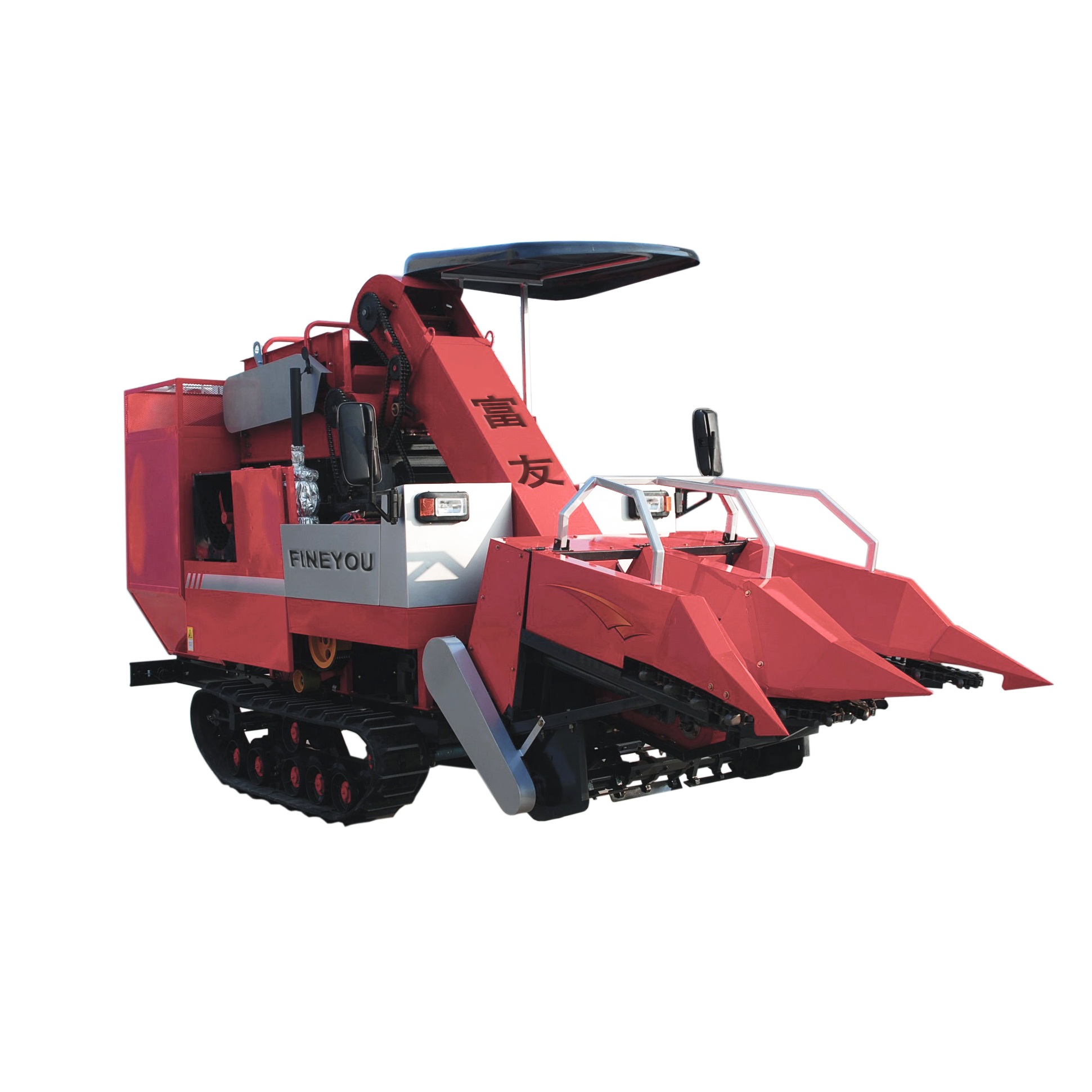 履带玉米收获机